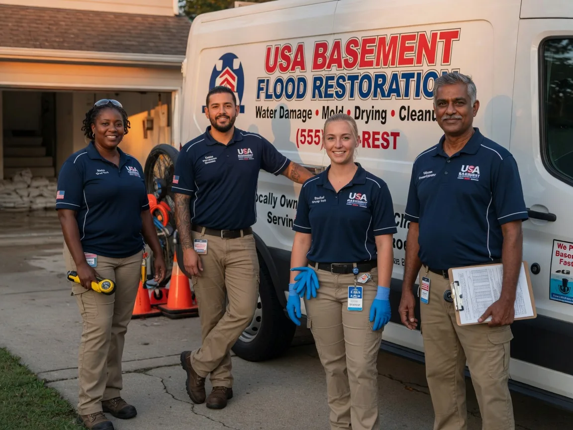 Basement Flood Cleanup company in Starford, PA