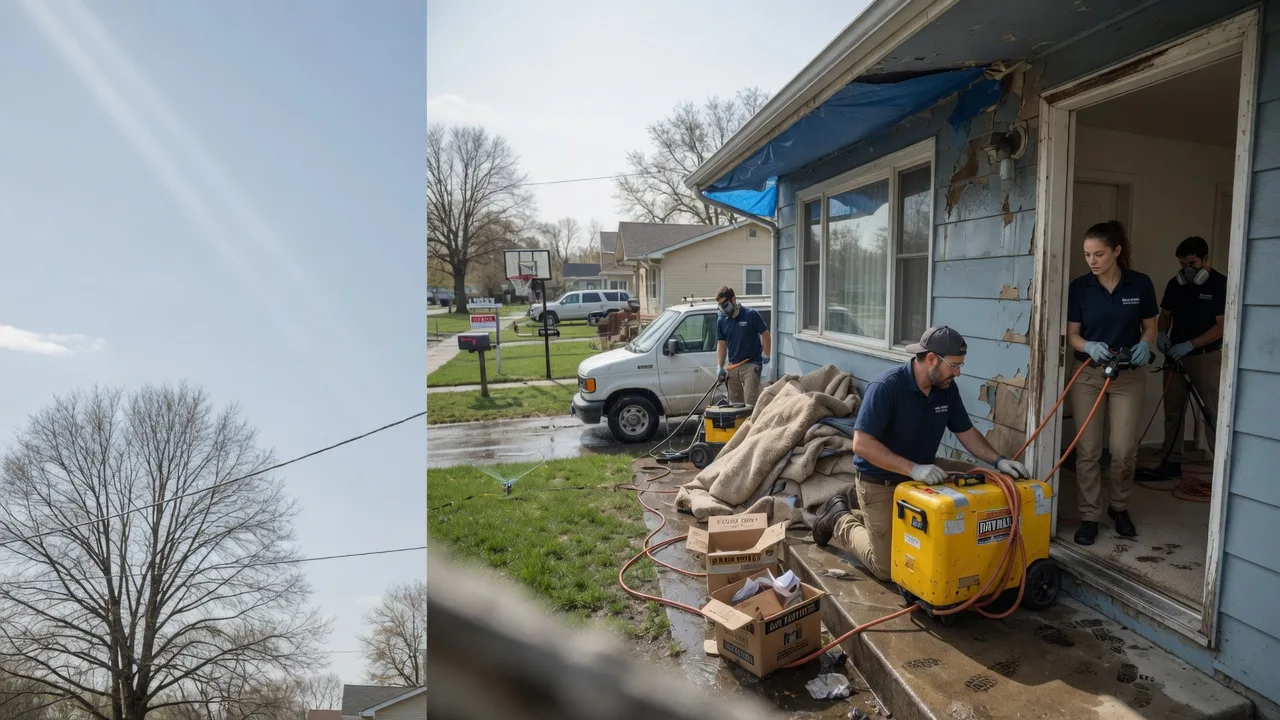 Basement Flood Cleanup in Starford, PA near me